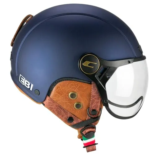 CGM EBI Skihelm für Erwachsene, Unisex, Satinblau, XL (60 cm)