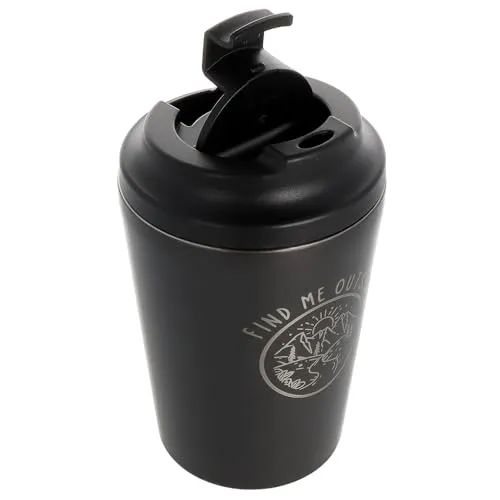 Spruchreif | Thermobecher mit Deckel | Edelstahl Isolierbecher | Thermobecher für Unterwegs | Heiß-/Kaltgetränke | Alltagsbegleiter