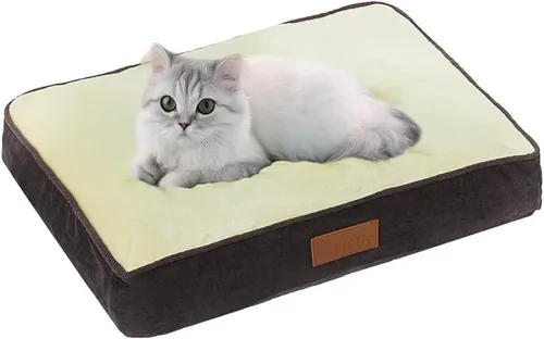 Hundebett weich & waschbar  Hundekäfig,Bezug: Kunstfell, Seiten aus Kordsamt