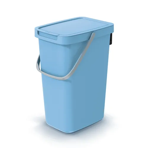 Mülleimer Müllbehälter 12L Blau Abfalleimer Müllsortierer Keden Systema