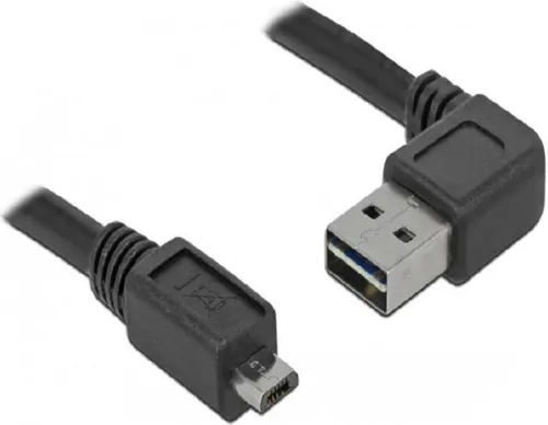 DeLOCK USB2.0 A 90° >Micro-B 0,5m
