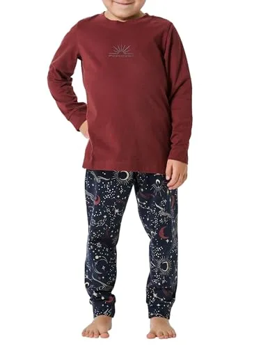 Schiesser Jungen Schlafanzug Set Pyjama lang von Schiesser
