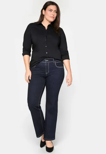 Sheego Klassische Bluse Hemdbluse Langarm von sheego