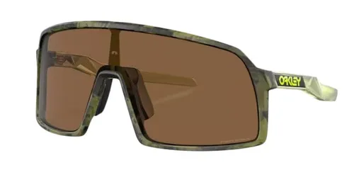 Oakley Sutro S Fern Swirl / Prizm Bronze - Sportbrille - Sportbrille für aktive Radfahrer, mit Prizm-Glastechnologie für verbesserte Sicht und vollem Schutz bei Wind und Wetter.