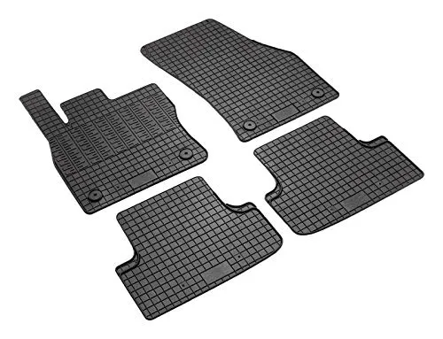 Gummi Fußmatten passend für VW T-ROC ab 2017-10/2025 (außer Cabrio) AZUGA AZ10092582 Gummimatten Automatten