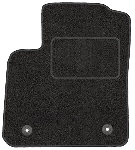 Fußmatte Velours Fahrerseite Fahrermatte für FIAT 500 (ab 2007) - 1-teilig - Passgenau