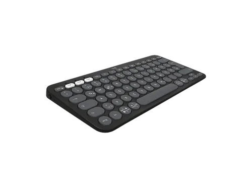 Logitech PEBBLE KEYS 2 K380S - Schlanke Bluetooth-Tastatur mit leisen Klicks, personalisierbare FN-Tasten und umweltfreundliches Design
