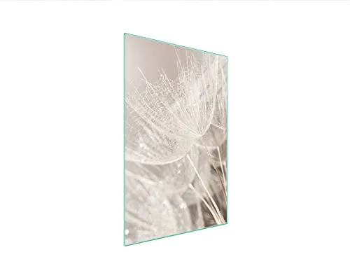 DarHaus Herdabdeckplatte 35x52 cm – Glas Herdschutz & Dekor