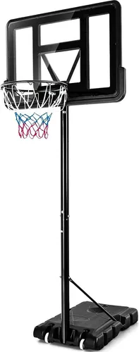 Basketballständer 130-305 cm höhenverstellbar mit 2 Rädern von Costway