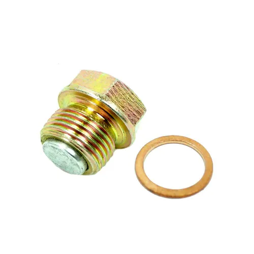 Ölablassschraube M18x1,5 mit Magnet + Dichtring für MZ ETZ TS ES 125 150 250 301