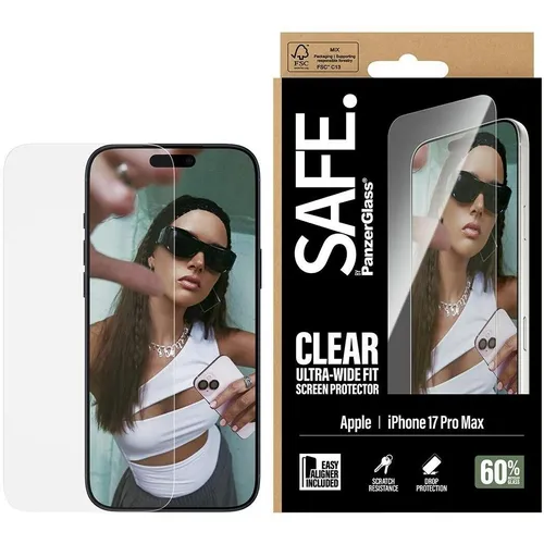PanzerGlass Safe. (1 Stk., Apple iPhone 17 Pro Max) (SA25701)