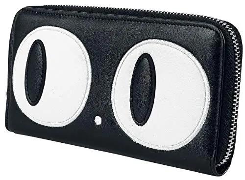 Banned Heart of Gold Geldbörse schwarz - Damen-Geldbörse mit elegantem Design, mittlerem Reißverschlussfach und praktischen Slots für Kreditkarten. Ideal für Ordnung und Stil im Alltag.