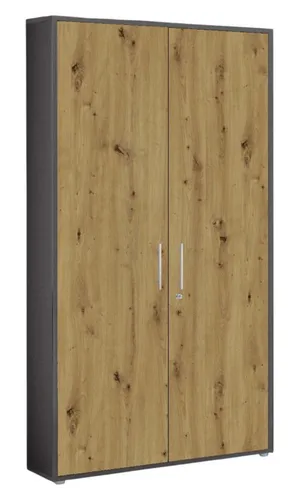 BMG Möbel Aktenschrank Office Edition abschließbar, 5 OH, Fronten Matt, Hochglanz lackiert oder Holzoptik