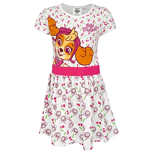 PAW PATROL Mädchen Kleid (Kirsche, 116, Numeric_116)