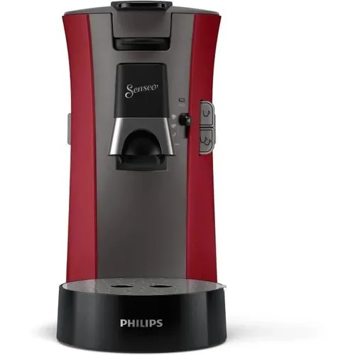Philips Domestic Appliances CSA240/91 Kaffeepadmaschine Senseo Select – intensives Rot