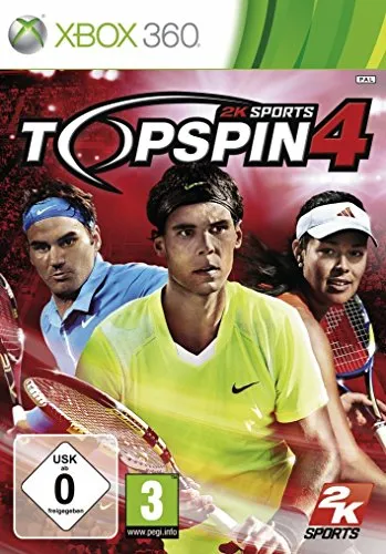 Top Spin 4 - Tennis Simulation - Spannende Tennis-Simulation von 2K Sports, neu in Originalverpackung und ideal für Sportspiel-Fans.