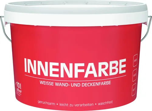 Primaster Wandfarbe weiß 10 L