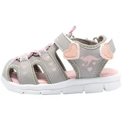 KangaROOS Mädchen K-mini Sandalen, Rosa Grau, 28 EU von KangaROOS