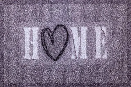 oKu-Tex Deco-Soft Fußmatte | Rutschfest und Pflegeleicht | 40 x 60 cm - Fußmatte für Eingangsbereich und Treppenhaus, mit stilvollem Design und rutschfestem Vinylrücken. Pflegeleicht bis 30° waschbar, ideal für eine einladende Atmosphäre und hohen Schmutzschutz.