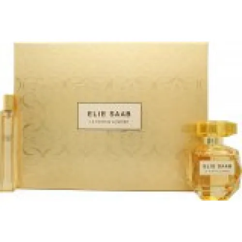 ELIE SAAB Eau de Parfum Le Parfum Lumière Geschenkset 50 ml EDP + 10 ml EDP - Damendüfte, luxuriöses Duftgeschenkset mit 50 ml und 10 ml EDP für unvergessliche Momente