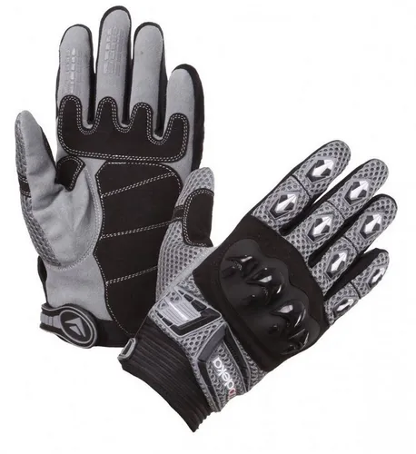 Modeka MX Top Handschuhe, schwarz-grau, Größe L