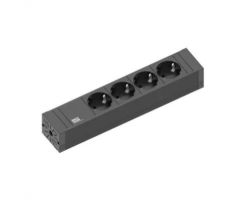 Bachmann 420.0017 Steckdosenleiste Schwarz von Bachmann