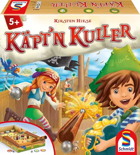 Schmidt Spiele Käpt'n Kuller - Ab 5 Jahren - Brettspiel