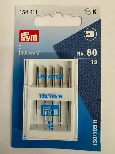 Nähmaschinennadeln PRYM 130/705H Universal Flachkolben Stärke 80/12 *154411* 5