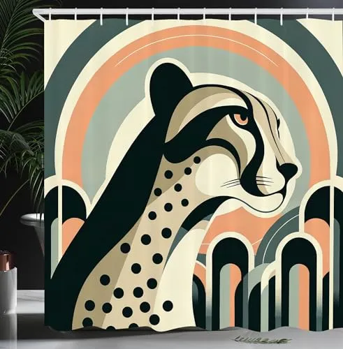 Duschvorhänge Beige von Abakuhaus