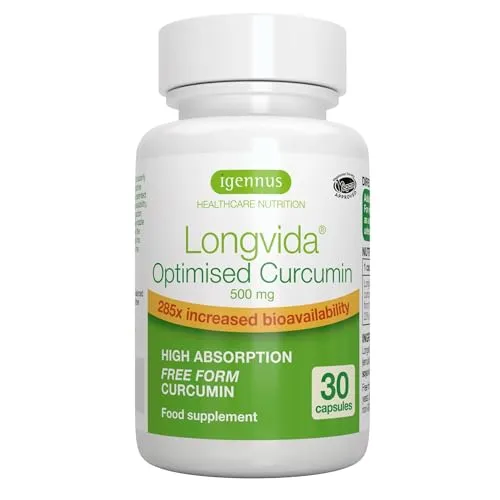 Longvida Curcumin 500 mg