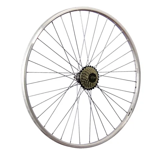 28 Zoll Hinterrad Laufrad mit V-Brake und Shimano 7-fach