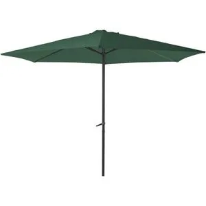 Garden-Pleasure Sonnenschirm 504358, rund, Ø 300cm, grün von Garden Pleasure