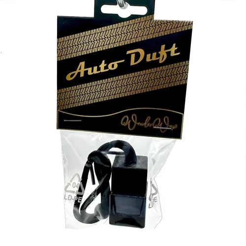 WonderWax® Auto Duft Quadratisch schwarz-schwarz 8 ml|Weihnachtspudding