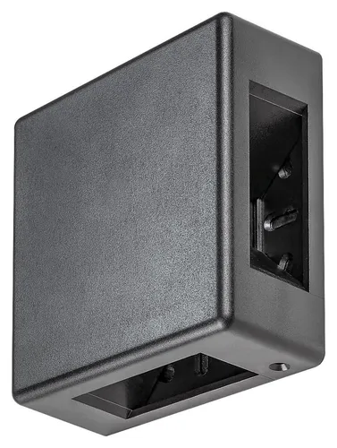 Rabalux LED Außenwandleuchte Lippa 6W, IP54, 3000K, Schwarz, 12x12x5 cm