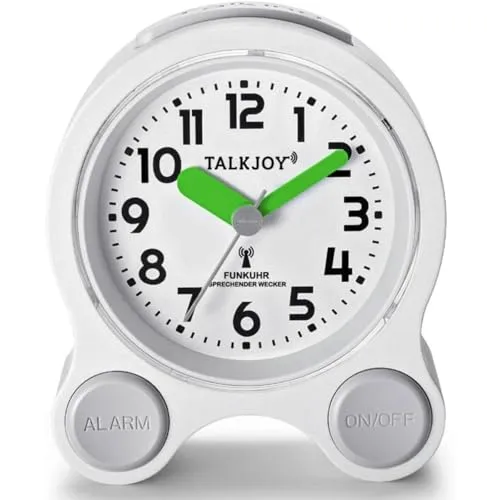 Wecker Weiß von TalkJoy