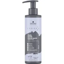 Schwarzkopf Chroma ID Pearl Silver Color Mask 9.5-1 300 ml - Die Chroma ID Pearl Silver Color Mask sorgt für brillantes, kühles Silber und pflegt das Haar intensiv. Ideal für strahlende Farbauffrischung und nachhaltige Pflege in einem Schritt.