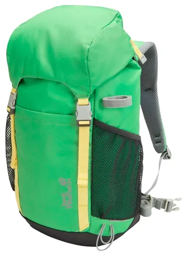 Jack Wolfskin Kinder-Wanderrucksack Explorer 20L - Bequemer Wanderrucksack für Kinder ab 6 Jahren mit S-förmigen Schultergurten und großem Stauraum. Ideal für Abenteuer in der Natur, ausgestattet mit Platz für ein Trinksystem und reflektierenden Details.