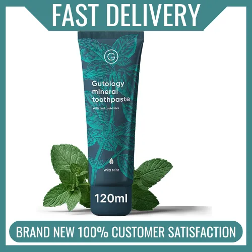 Hydroxylapatit Zahnpasta 120ml – Fluoridfrei, Remineralisierend, Wildminze