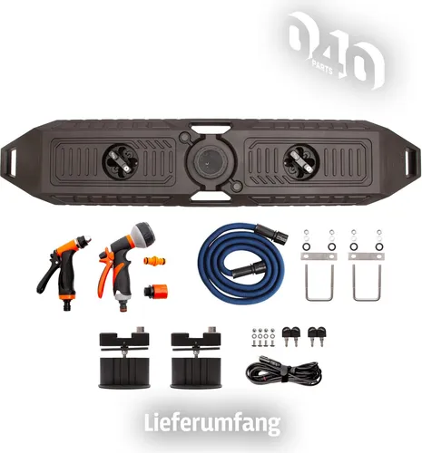 parts 30L Wassertank mit 12V Pumpe für Camper und Vans – ideal fürs Camping - VIELSEITIGER WASSERTANK: Perfekt für Outdoor-Aktivitäten wie Camping und Festivals. Mit einfacher Montage, sicherem Schnellverschluss und kraftvoller 12V Pumpe für konstanten Wasserdruck – ideal für Außenduschen und mehr.