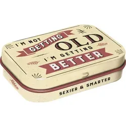 Nostalgic-Art Pillendose, Mehrfarbig, Metall, 6x1.6x4 cm, Freizeit, Wellness, Körperpflege