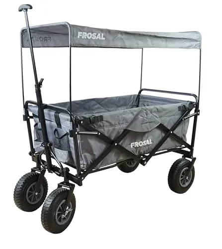 Hand- & Bollerwagen Grau von Frosal