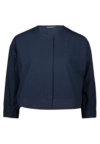 Jackenblazer BETTY BARCLAY Damen Blouson - Funktionsjacke in dunkelblau, lässiger Schnitt mit 3/4 Arm, ideal für den Alltag und kombiniert Komfort mit Stil.