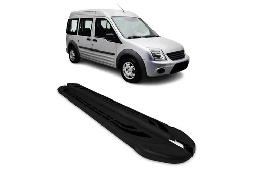 OMAC Kfz-Schmutzfänger Seitenschweller für Ford Connect L2 (2002-2013) - Hochwertige Aluminium Trittbretter für den Ford Connect L2 bieten sicheren Zugang und schützen die Karosserie. Rutschfestes Design und robust gegen Witterungseinflüsse – ideal für den täglichen Einsatz.