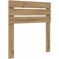 vidaXL Kopfteil Artisan-Eiche 90 cm - Polsterbetten mit modernem Design, das Komfort und Eleganz vereint. Hergestellt aus robustem Holzwerkstoff, bietet es Langlebigkeit und ist pflegeleicht für ein stilvolles Schlafzimmer.
