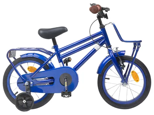 vidaXL Kinderfahrrad 12 Zoll Dunkelblau für 2-4 Jahre