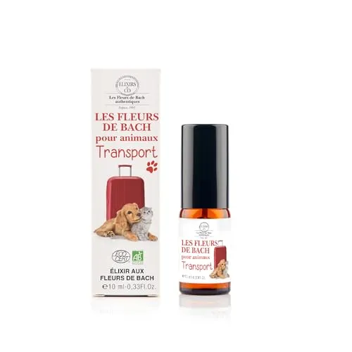 Les Bachblüten für biologische Tiere, gestresst, Spray, 10 ml