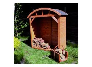 Promadino Kaminholzschrank 