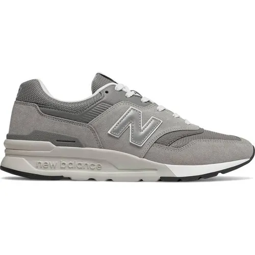 NEW BALANCE CM997 Sneaker Herren in Marblehead, Größe 44 - Bequeme Sneakers aus hochwertigem Wildleder und Mesh mit Encap-Zwischensohle für optimale Unterstützung und klassischen Look.