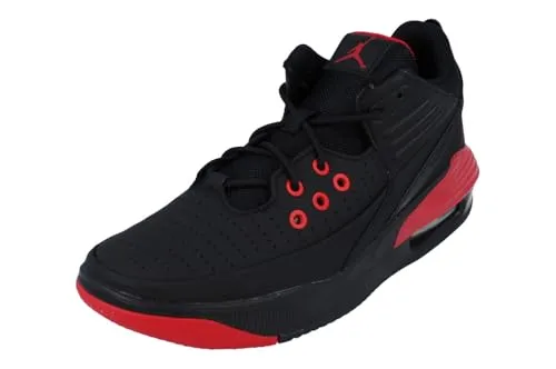 Nike Air Jordan Max Aura 5 Herren Basketball Trainers DZ4353 Sneakers Schuhe (UK 6 US 7 EU 40, Black University red Black 006)