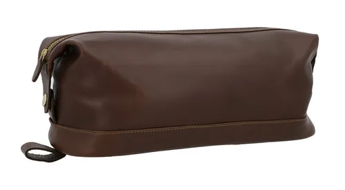 Gusti Leder Kulturbeutel Anika - Elegante Waschtasche - Kulturbeutel aus hochwertigem Büffelleder, geräumig und wasserfest ausgekleidet für optimalen Schutz. Ideal für Reisen, mit praktischem Design und fairen Herstellungsprozessen.